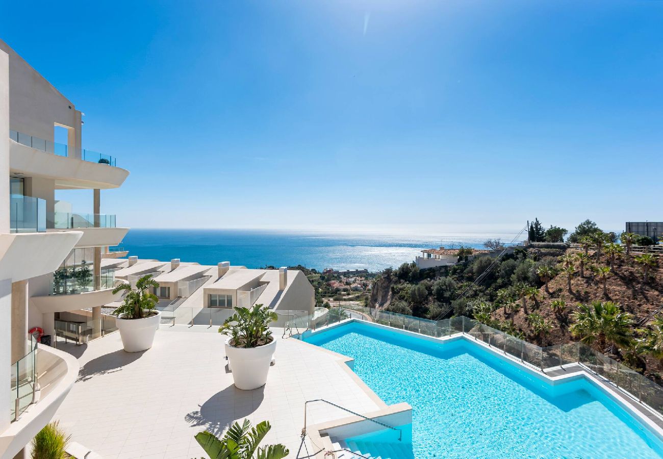 Apartment in Benalmádena - Panoramic Sea Views Apartment Stupa Hills 