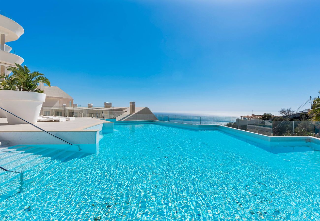 Apartment in Benalmádena - Panoramic Sea Views Apartment Stupa Hills 