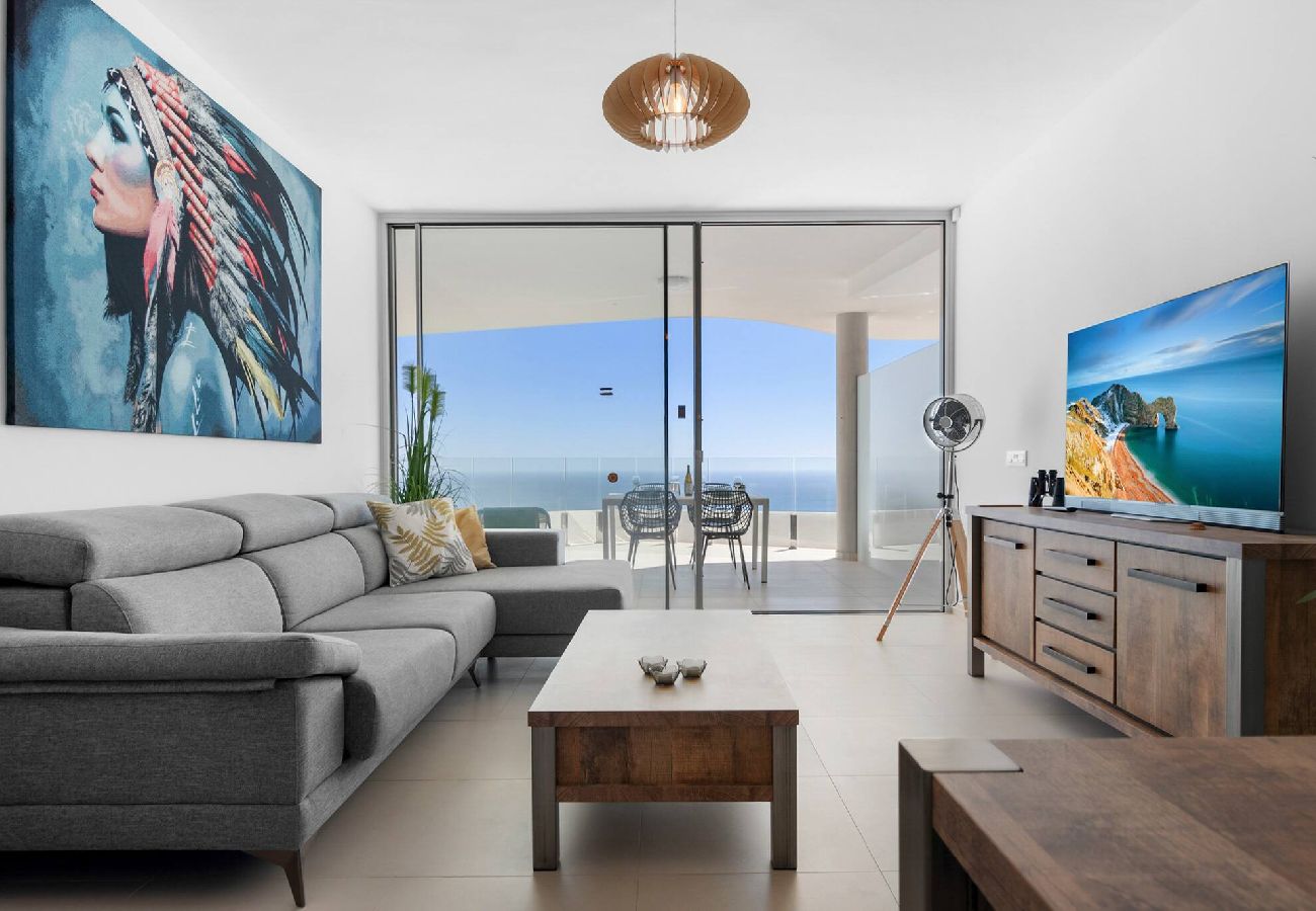 Apartment in Benalmádena - Panoramic Sea Views Apartment Stupa Hills 