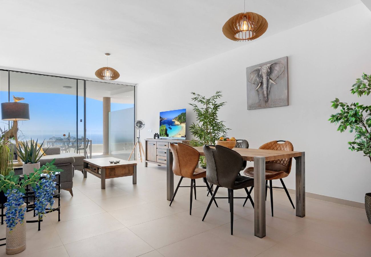 Apartment in Benalmádena - Panoramic Sea Views Apartment Stupa Hills 