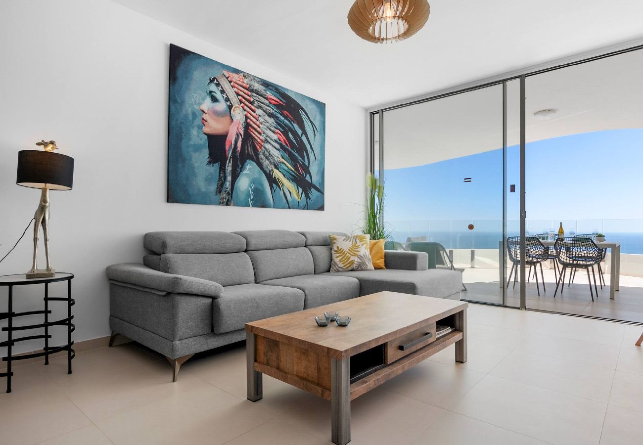Apartment in Benalmádena - Panoramic Sea Views Apartment Stupa Hills 