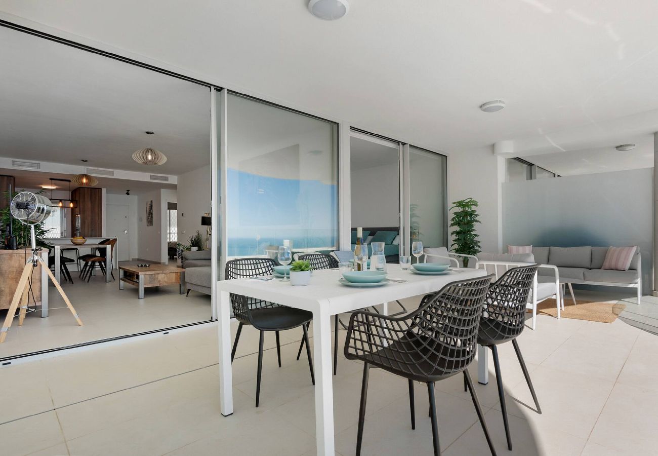 Apartment in Benalmádena - Panoramic Sea Views Apartment Stupa Hills 